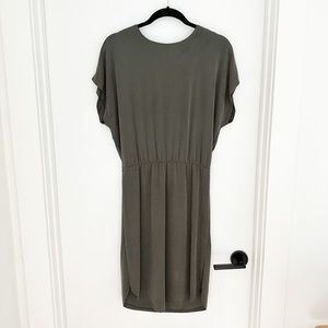 Forever 21 Olive Green Knee Length Dress